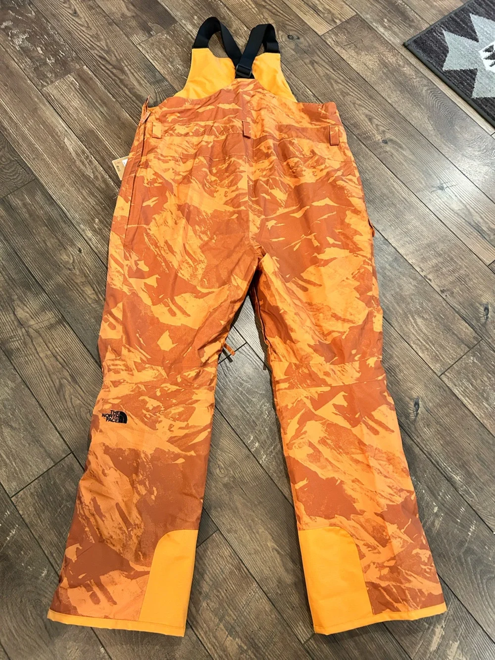 The North Face Limited Edition Freedom Insulated Ski Snow Bib Overalls - Topaz